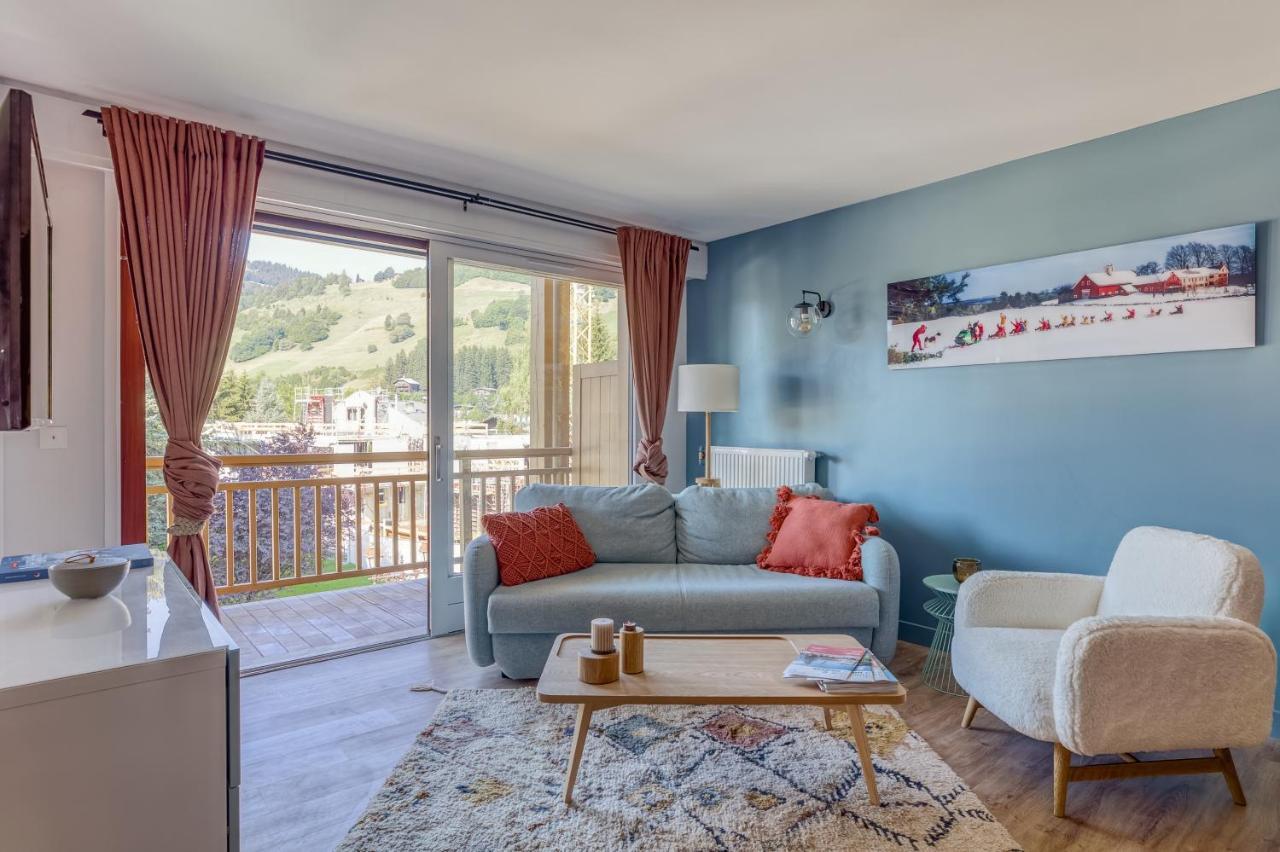 Rare ! Appartement Renove Dans Le Village Pieton De Megeve Megève Exterior foto